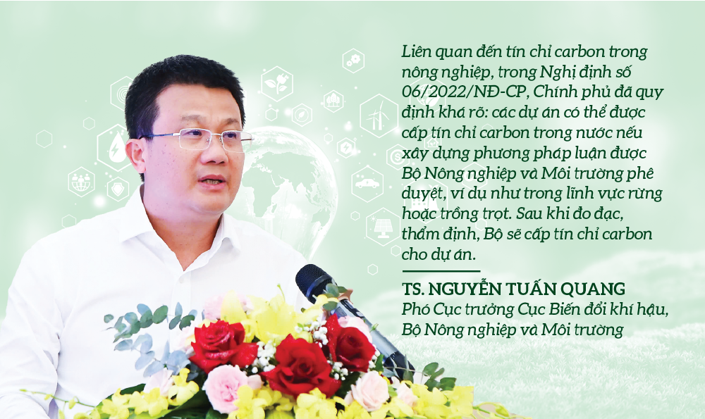 TS. Nguyễn Tuấn Quang, Phó Cục trưởng Cục Biến đổi khí hậu, Bộ Nông nghiệp và Môi trường.