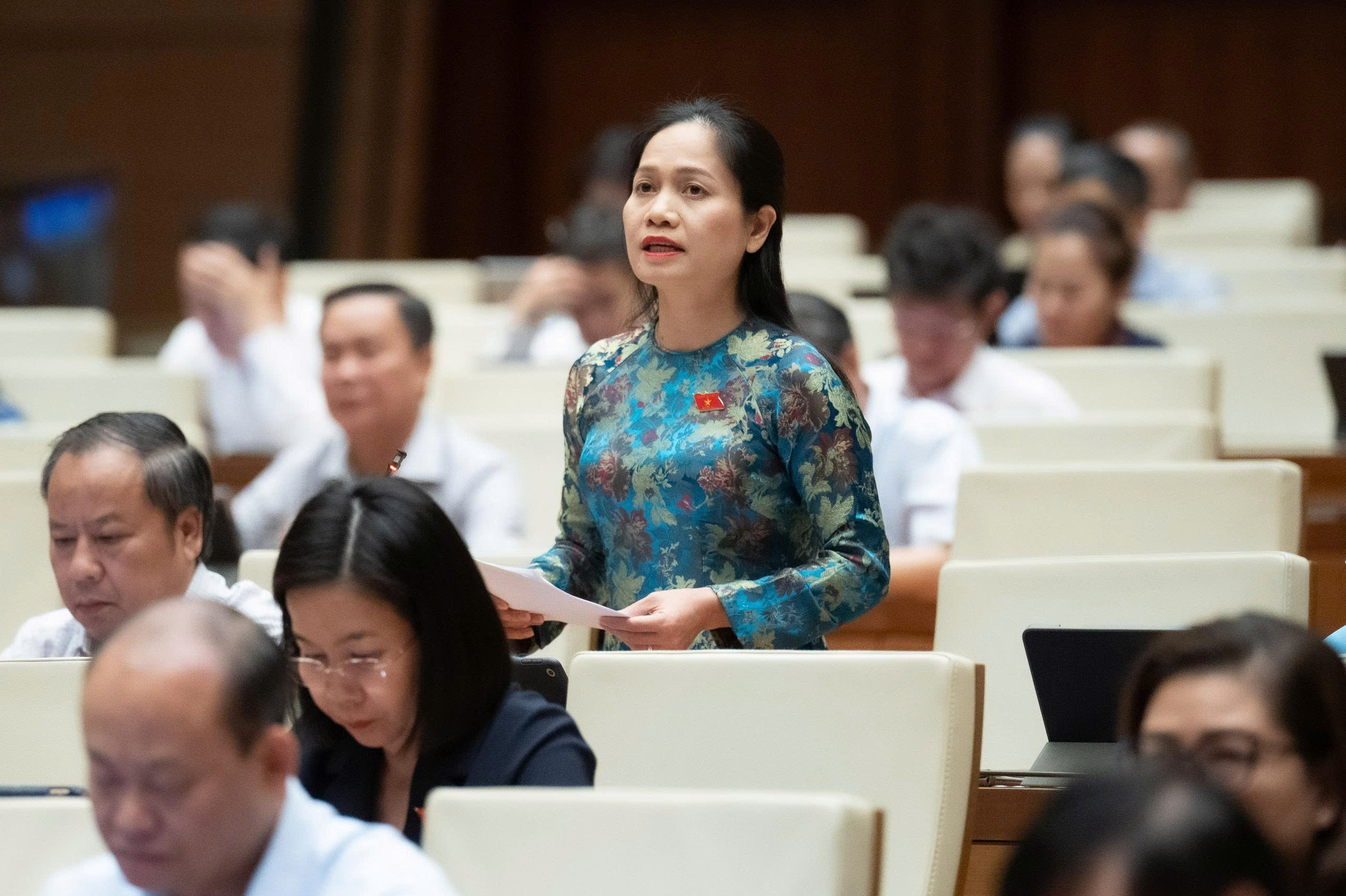 Đại biểu Siu Hương - Đoàn đại biểu Link Trang Chủ PG88.Com Mới #2026 tỉnh Gia Lai.&nbsp;Ảnh: Link Trang Chủ PG88.Com Mới #2026.