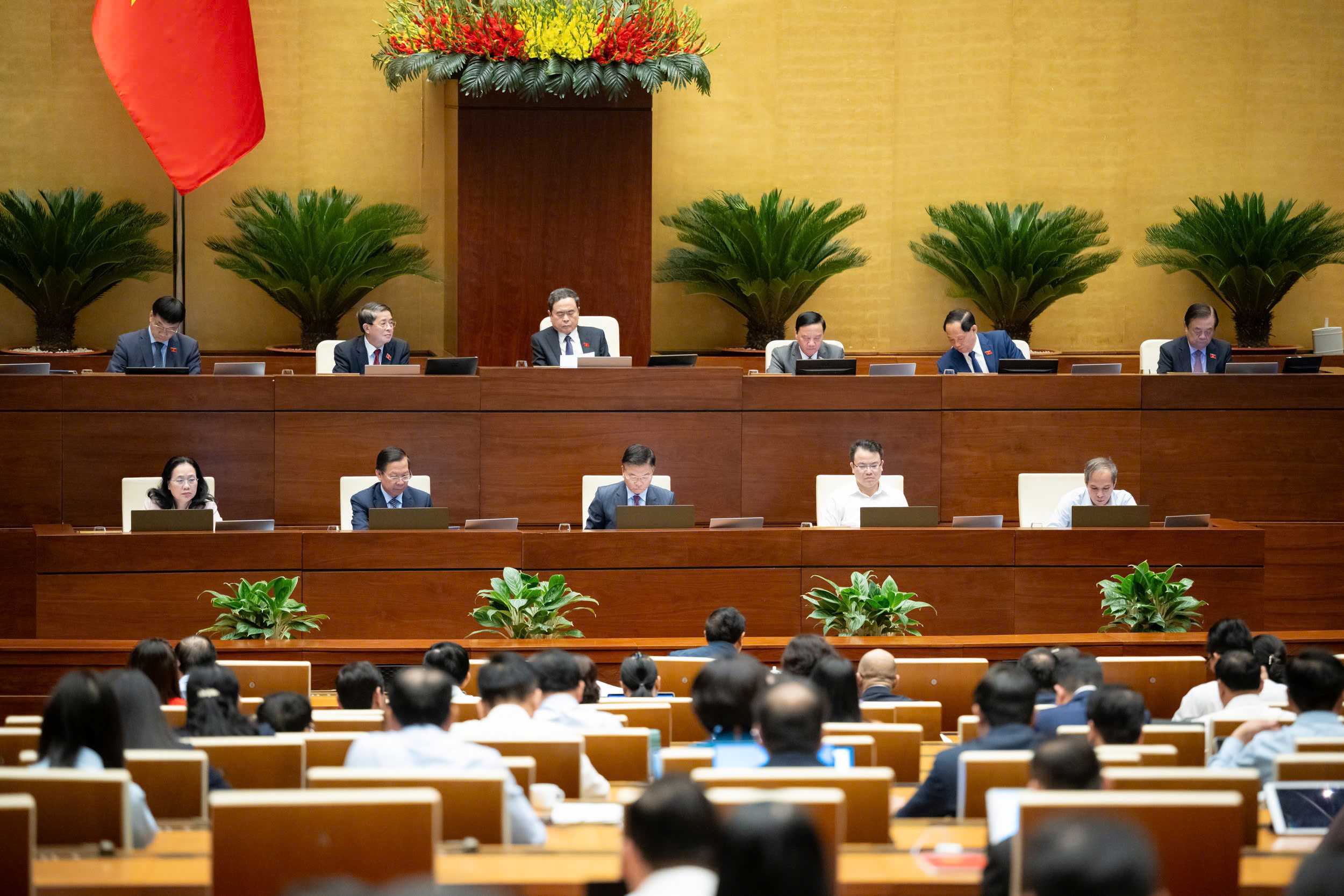 Đoàn Chủ tịch tại phiên họp. Ảnh: Link Trang Chủ PG88.Com Mới #2026.
