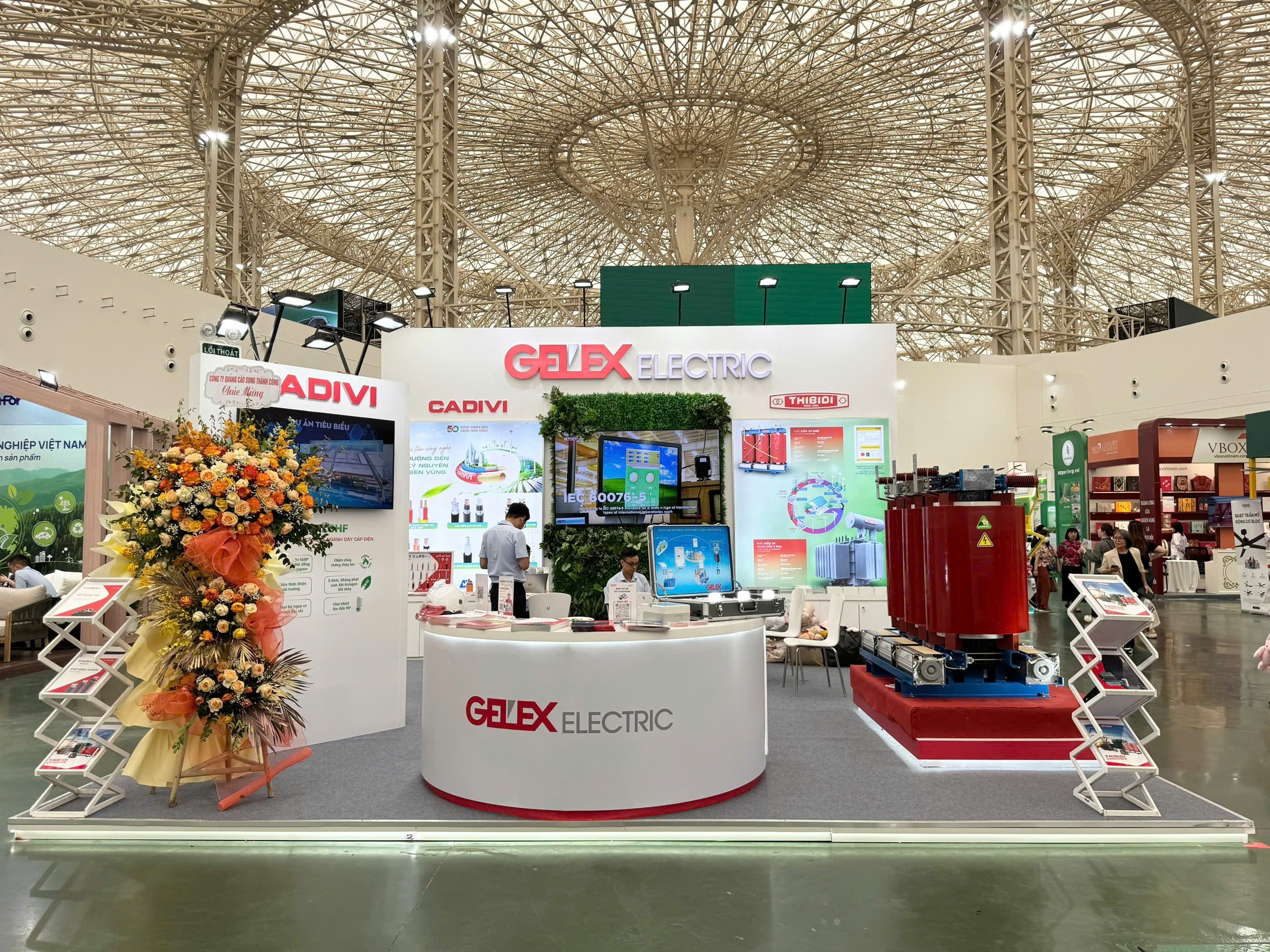 GELEX Electric đồng hành phát triển hạ tầng năng lượng Việt Nam tại Hội chợ mùa Thu 2025