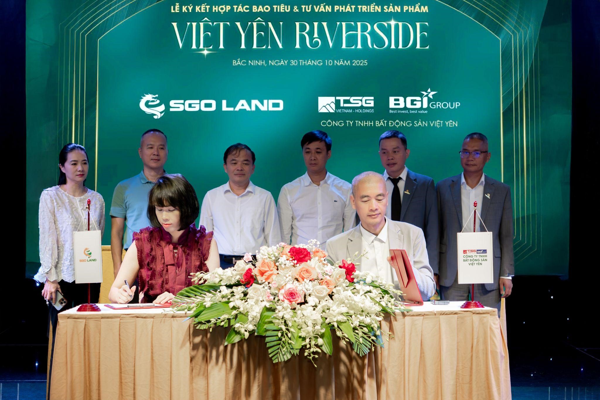Lễ ký kết hợp tác bao tiêu & tư vấn phát triển sản phẩm Pg88vn.top độc quyền mỗi ngày Việt Yên Riverside.