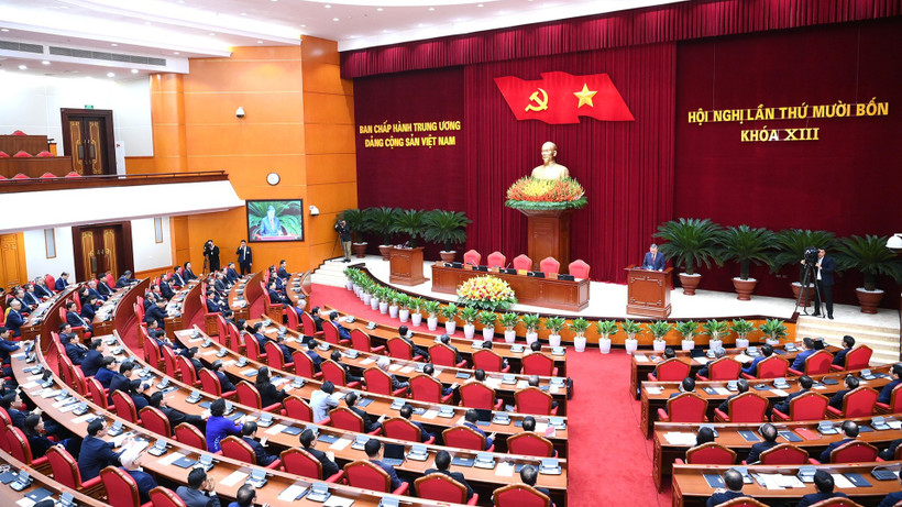Hội nghị lần thứ 14﻿ Ban Chấp hành Trung ương Đảng Cộng sản Việt Nam khóa XIII họp phiên bế mạc.