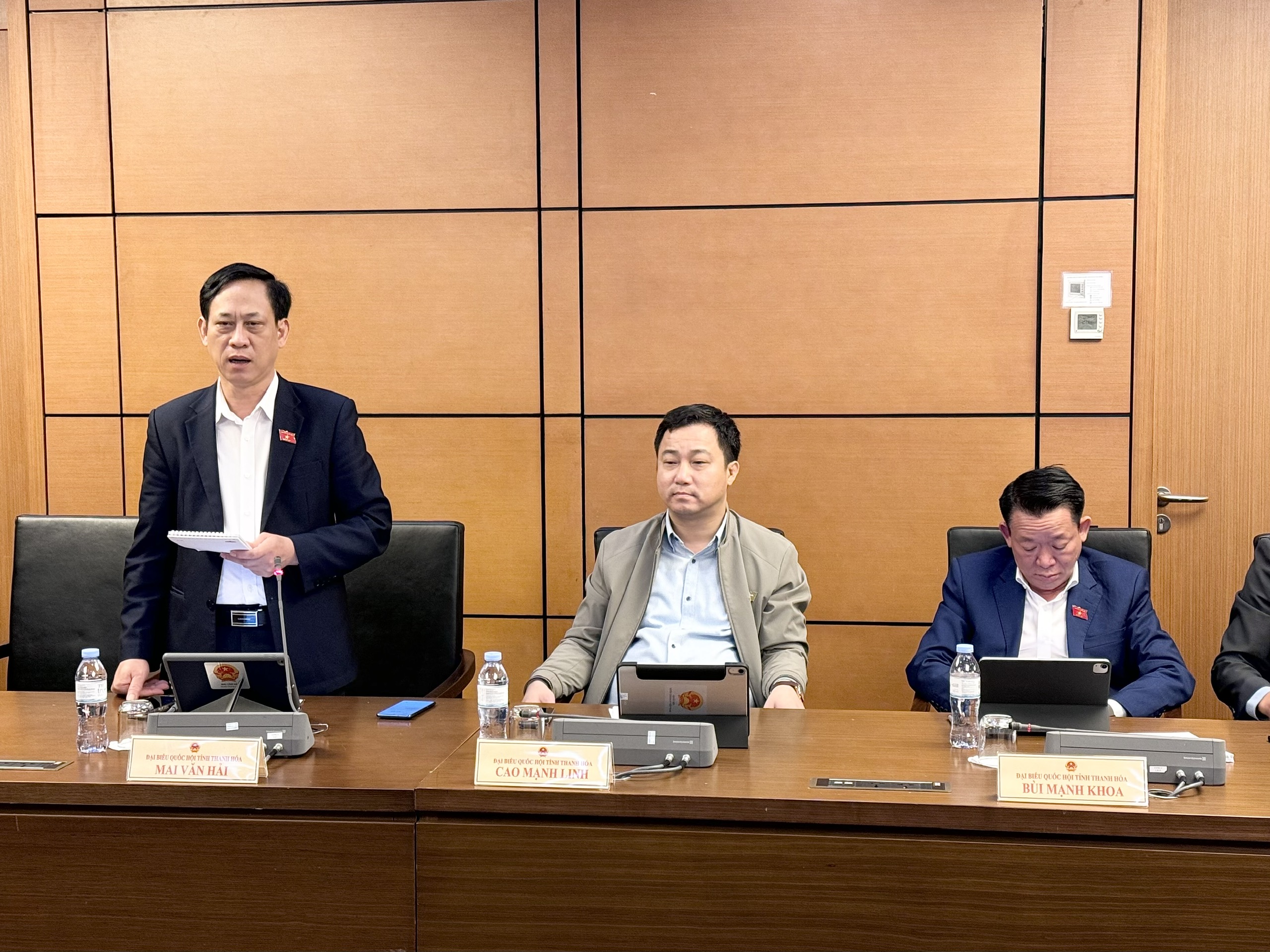 Đại biểu Mai Văn Hải, đoàn đại biểu Link Trang Chủ PG88.Com Mới #2026 tỉnh Thanh Hoá.