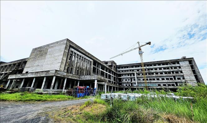 Công trình Link Trang Chủ PG88.Com Mới #2026 Bệnh viện Ung bướu Cần Thơ. Ảnh: TTXVN