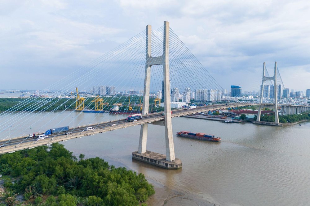 Cầu Phú Mỹ vượt sông Sài Gòn hiện hữu - Ảnh minh họa.