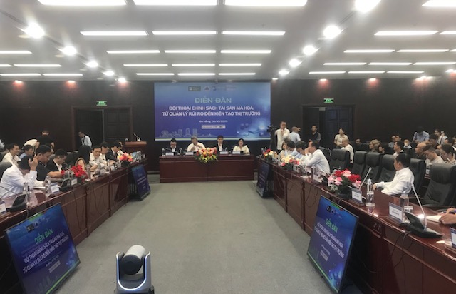 Một diễn đàn về Chính sách tài sản mã hóa tại Đà Nẵng - Ảnh: Ngô Anh Văn.
