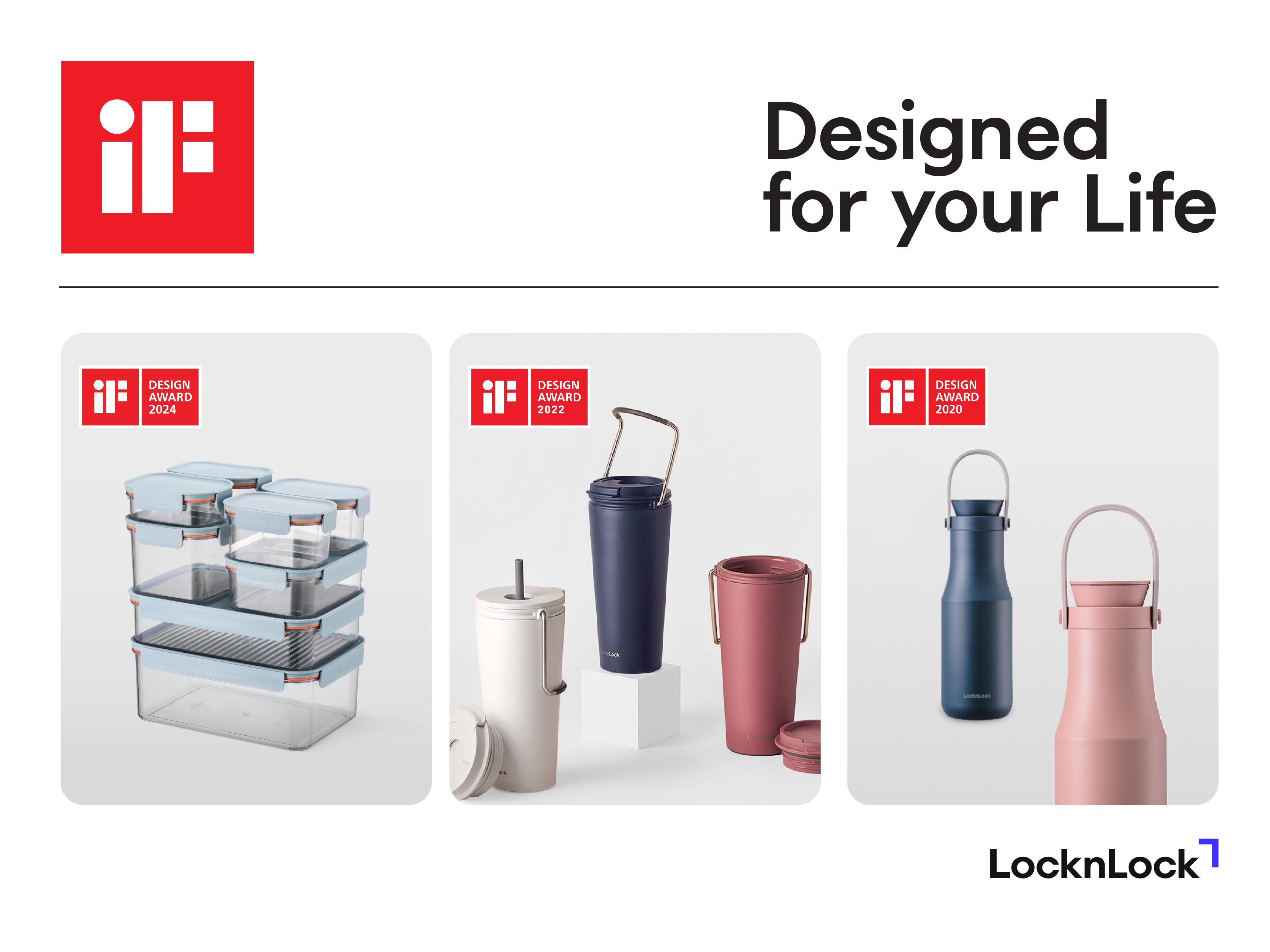 Sản phẩm được vinh danh tại&nbsp; iF Design Award.