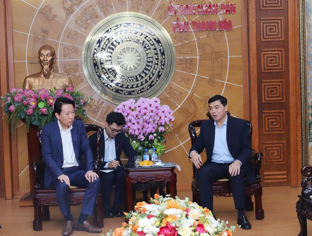Sumitomo (Nhật Bản) làm việc với Thanh Hóa, đẩy nhanh KCN 115 triệu USD