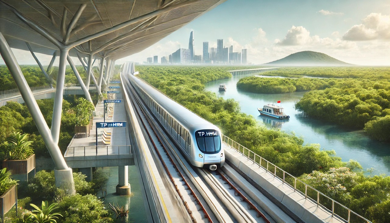 TP. Hồ Chí Minh đẩy mạnh, phấn đấu hoàn thành 6 tuyến đường sắt đô thị vào năm 2030 - Ảnh minh họa.