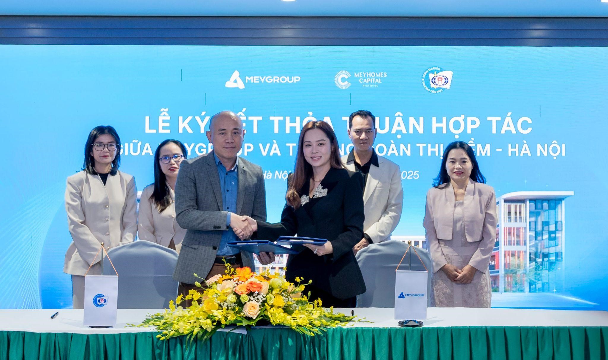 MEYGROUP hợp tác với trường Đoàn Thị Điểm phát triển hệ thống giáo dục chất lượng cao tại Phú Quốc 