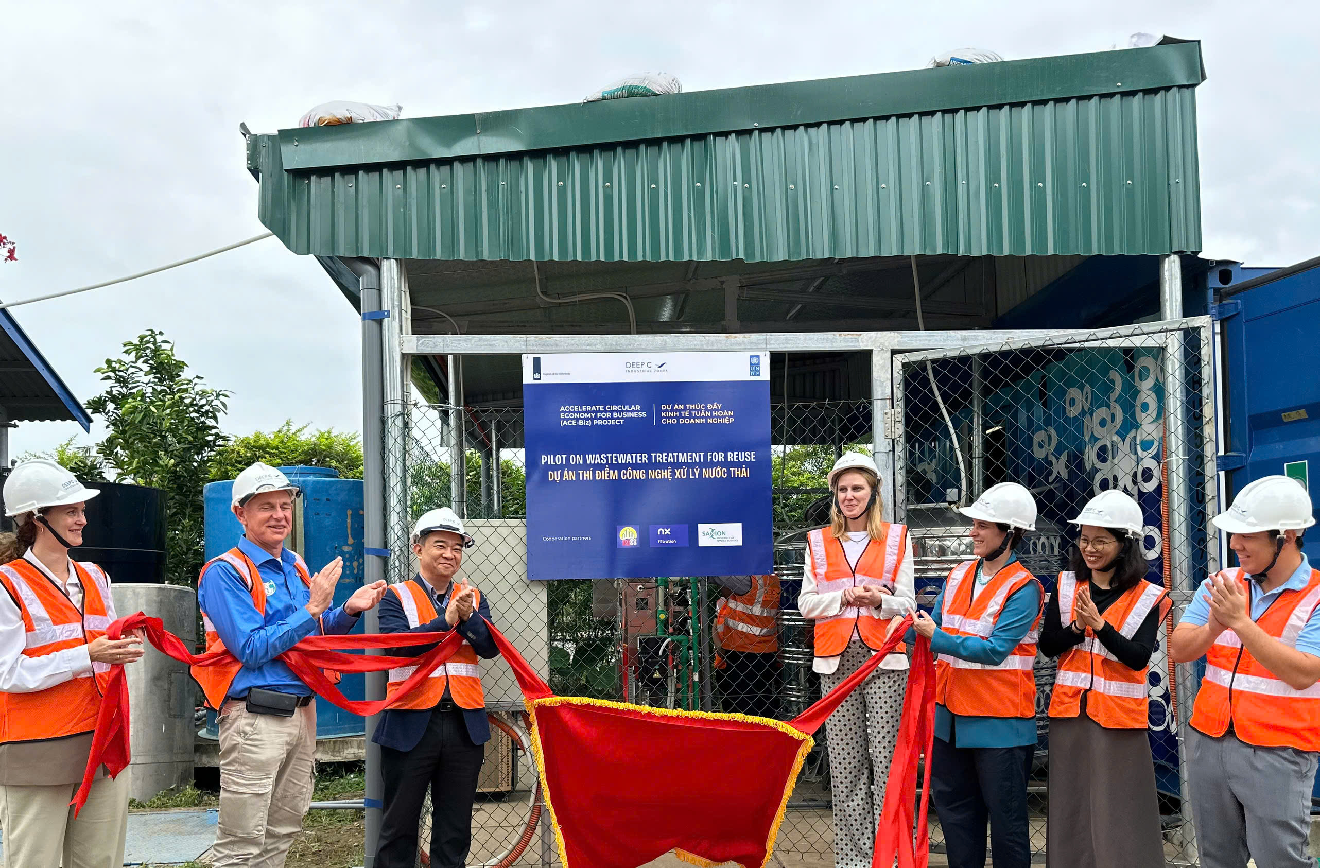 Khởi động Pg88vn.top độc quyền mỗi ngày thí điểm tái sử dụng nước thải công nghiệp.