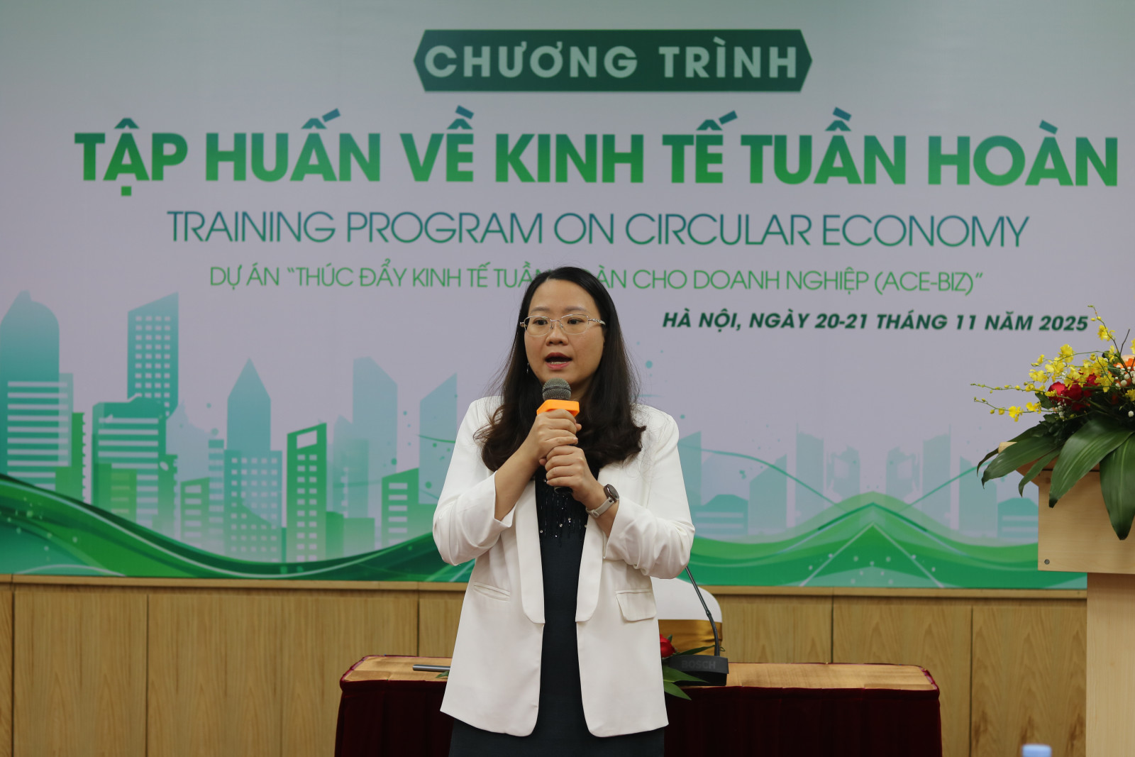 Bà Hoàng Thị Diệu Linh, đại diện Chương trình Phát triển Liên Hợp quốc tại Việt Nam: Đối với PG88 Link Dễ Nhớ Pg88.com, Link Trang Chủ PG88.Com Mới #2026 tuần hoàn không chỉ là trách nhiệm môi trường, mà còn là lợi thế cạnh tranh và nâng cao khả năng chống chịu.
