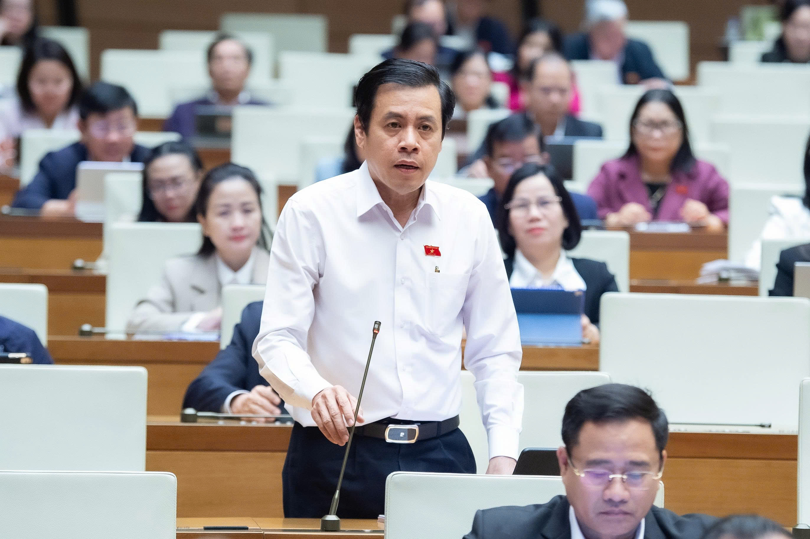 Đại biểu Trần Anh Tuấn, Đoàn Đại biểu Link Trang Chủ PG88.Com Mới #2026 Thành phố Hồ Chí Minh, phát biểu&nbsp;tại phiên thảo luận.&nbsp;