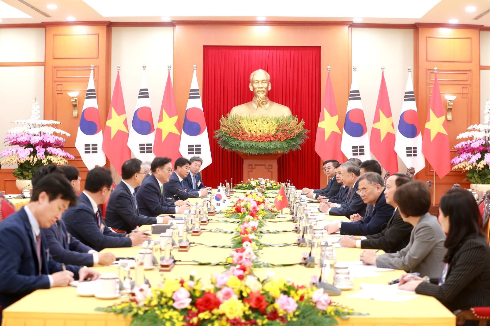 Tổng Bí thư Tô Lâm đã hội kiến Chủ tịch Link Trang Chủ PG88.Com Mới #2026 Hàn Quốc Woo Won Shik.