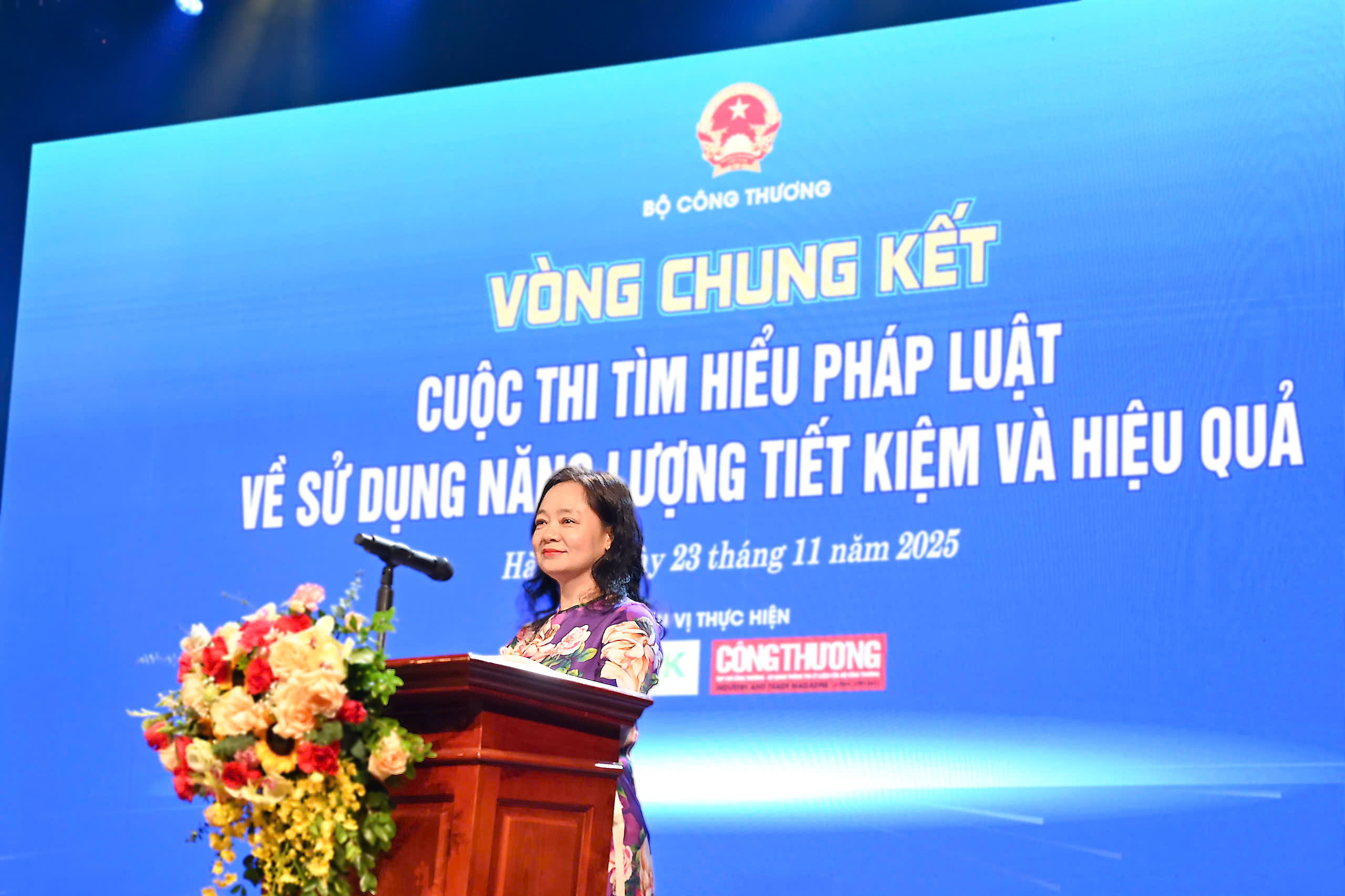Bà Nguyễn Thị Lâm Giang,&nbsp;Cục trưởng Cục Đổi mới sáng tạo, Chuyển đổi xanh và Khuyến Công.