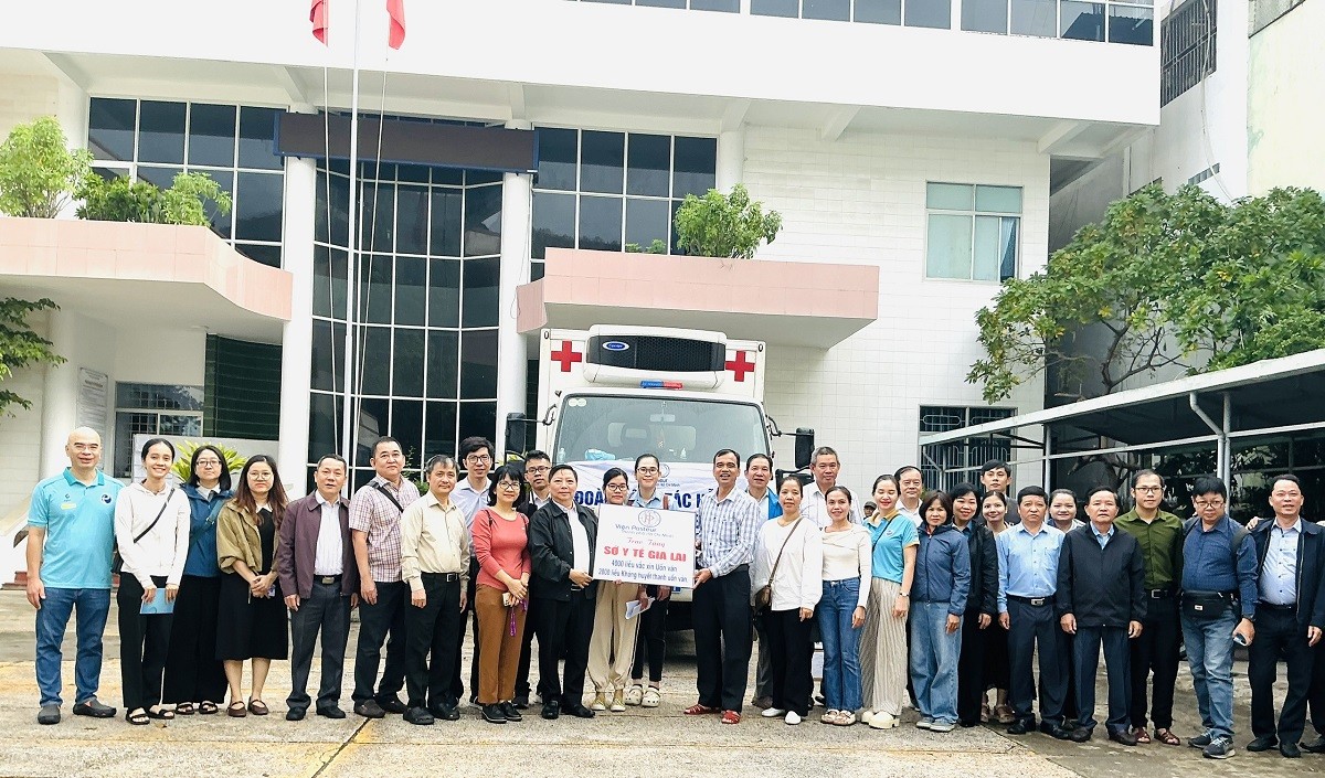 Viện Pasteur TP.HCM hỗ trợ Gia Lai, Lâm Đồng phòng chống dịch sau lũ