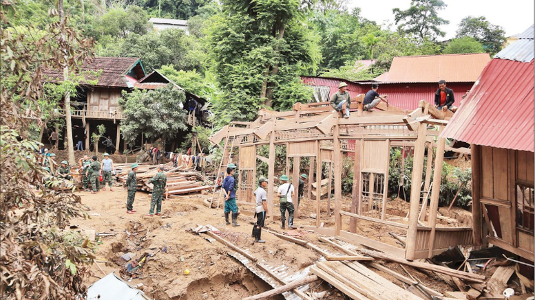 Phát động “Chiến dịch Quang Trung” xây dựng lại nhà ở sau thiên tai tại miền Trung