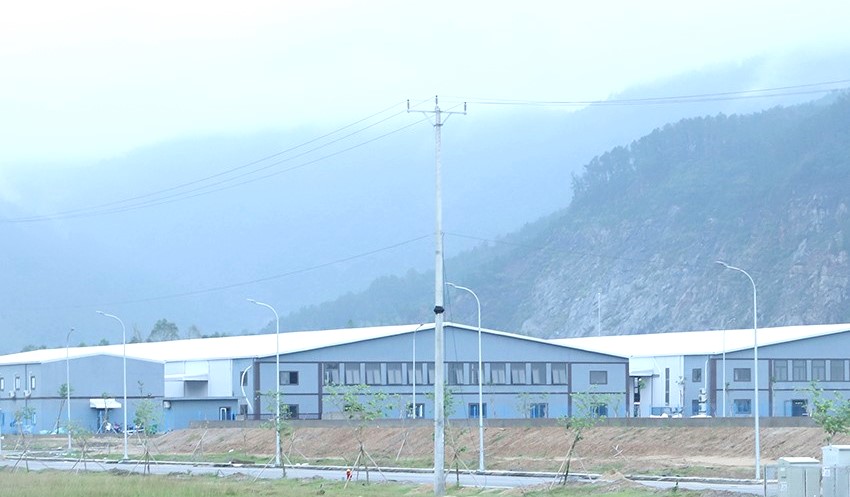 Sau 8 tháng đi vào hoạt động, Cụm công nghiệp Cổng Khánh 1 đã thu hút 7 nhà Pg88vn Trang Chủ Chính Thức thứ cấp. Ảnh: BHT