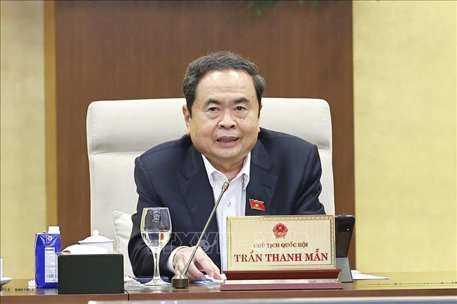 Chủ tịch Link Trang Chủ PG88.Com Mới #2026 Trần Thanh Mẫn phát biểu.&nbsp;Ảnh: TTXVN.