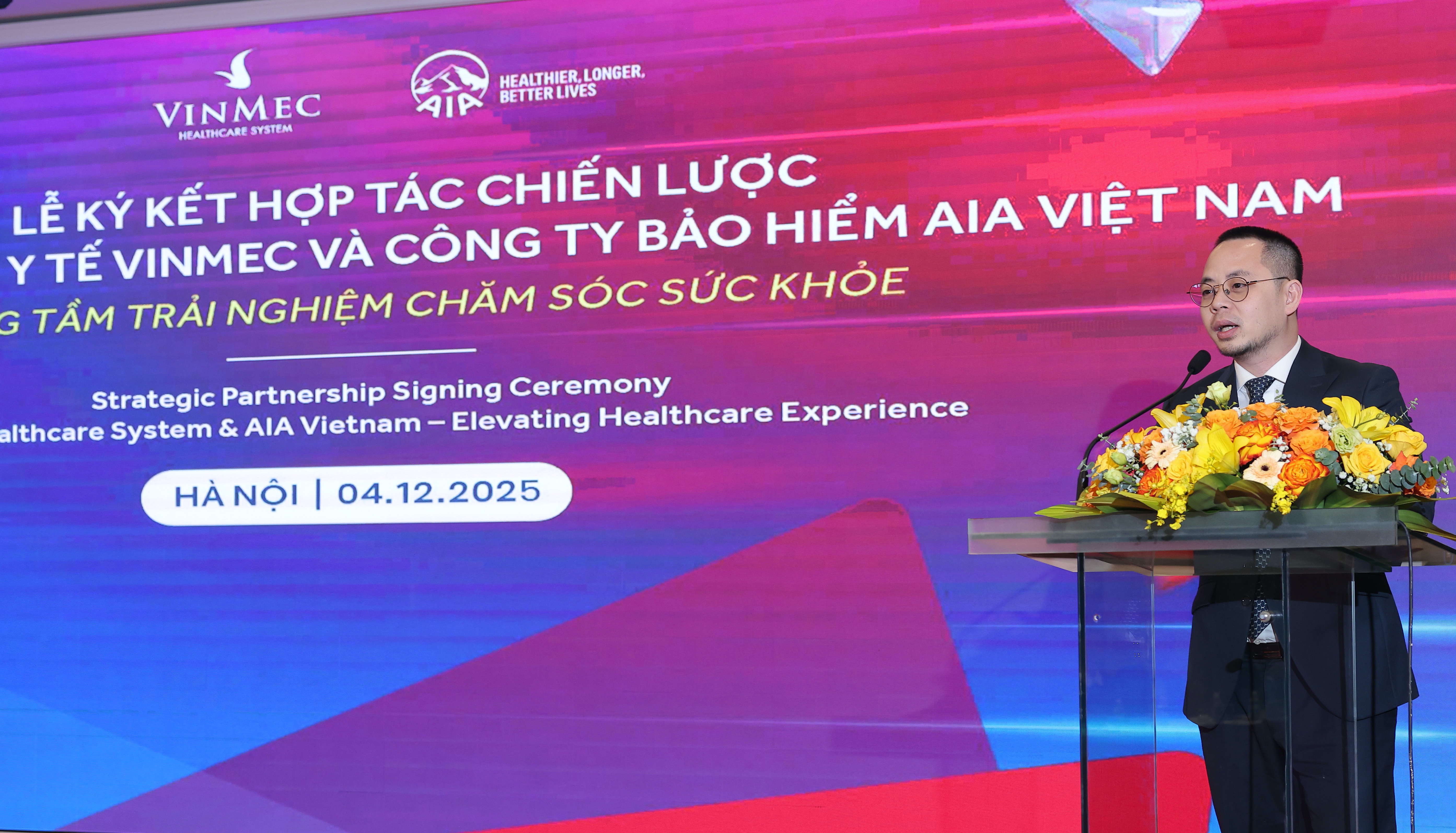 Ông Nguyễn Huy Ngọc, Phó Tổng giám đốc Hệ thống Y tế Vinmec.