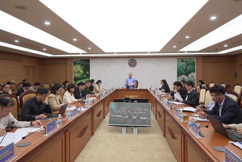 Thứ trưởng Đỗ Thành Trung phát biểu tại điểm cầu Bộ Pg88hi tỷ lệ thưởng hấp dẫn. Ảnh: BTC