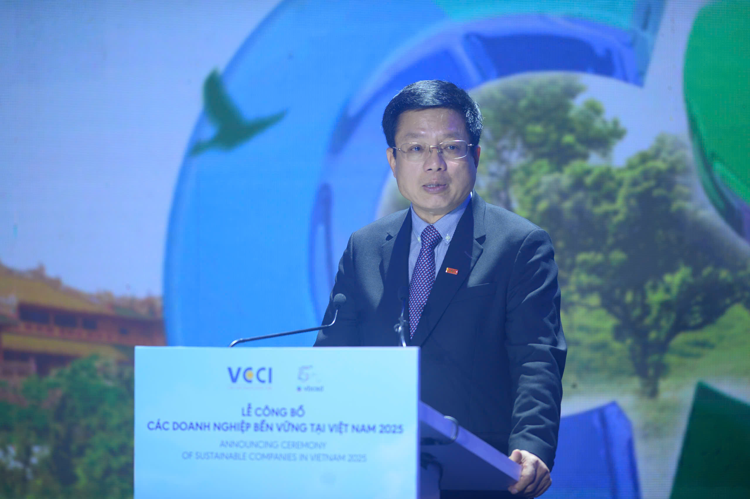 Ông Hồ Sỹ Hùng, Chủ tịch VCCI, Trưởng Ban chỉ đạo CSI 2025: 