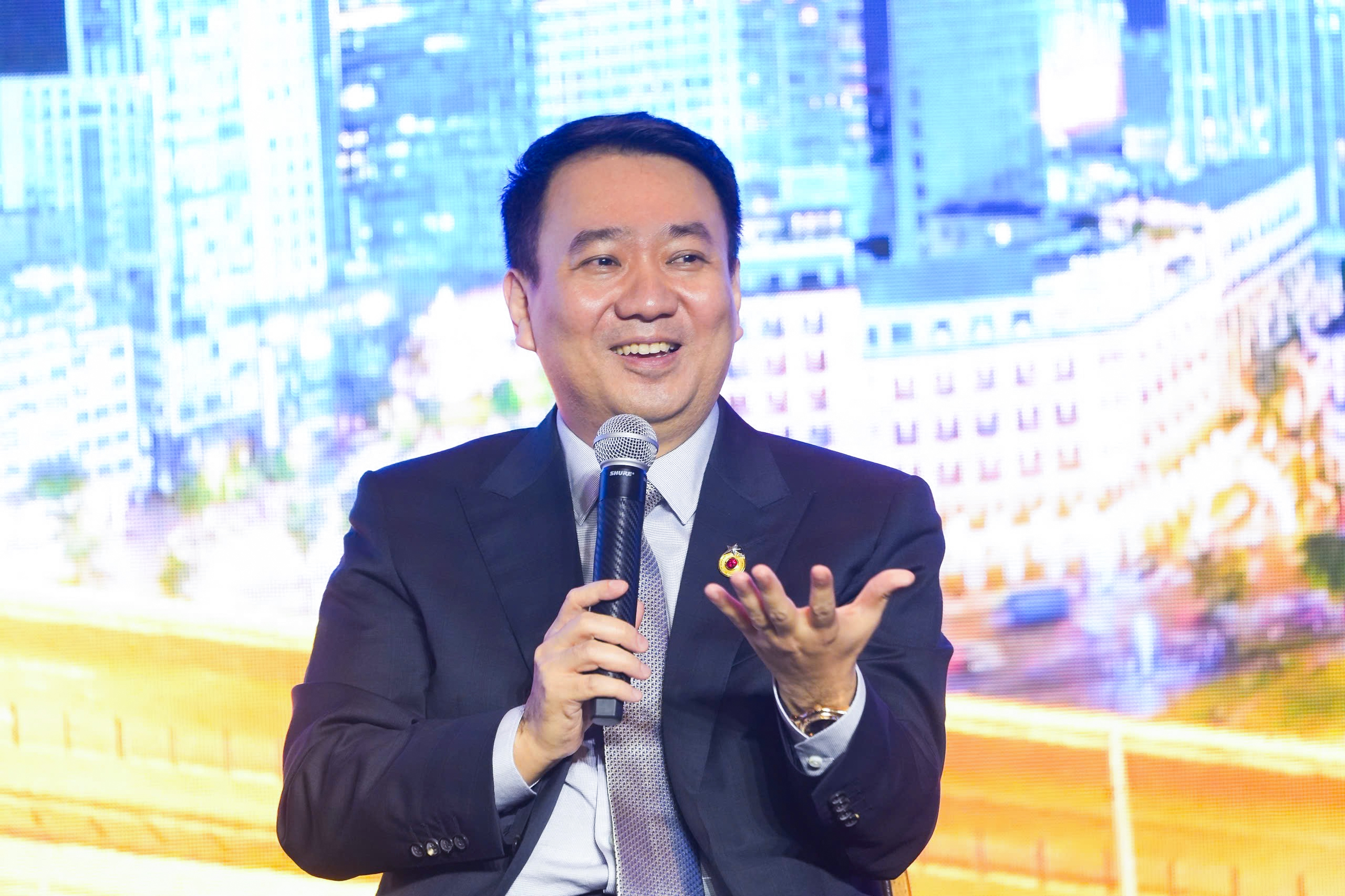 Ông Lê Trí Thông, Chủ tịch YBA, CEO PNJ chia sẻ tại sự kiện Link Trang Chủ PG88.Com Mới #2026 Lifestyle: Động lực tăng trưởng mới của TP.HCM (Ảnh: Ban tổ chức).
