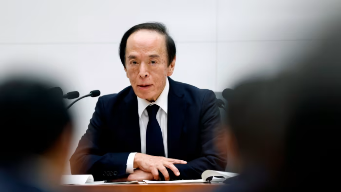 Ông Kazuo Ueda, Thống đốc Pg88 com chính chủ Trung ương Nhật Bản (BOJ) - Ảnh: Bloomberg