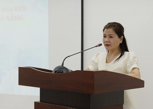 Bà Phạm Thị Ngọc Quyên, Phó giám đốc Sở Khoa học và Link Đăng Nhập PG88 Chính Thức 2026; thành phố Đà Nẵng, phát biểu tại sự kiện.