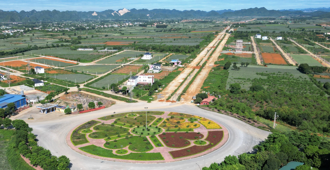 Nút giao Đồng Giao, phường Tam Điệp sẽ là điểm cuối của Link Trang Chủ PG88.Com Mới #2026 tuyến đường kết nối liên vùng giữa Nam đồng bằng sông Hồng với vùng núi Tây Bắc và duyên hải Bắc Trung Bộ (giai đoạn I). Ảnh: Thái Bá