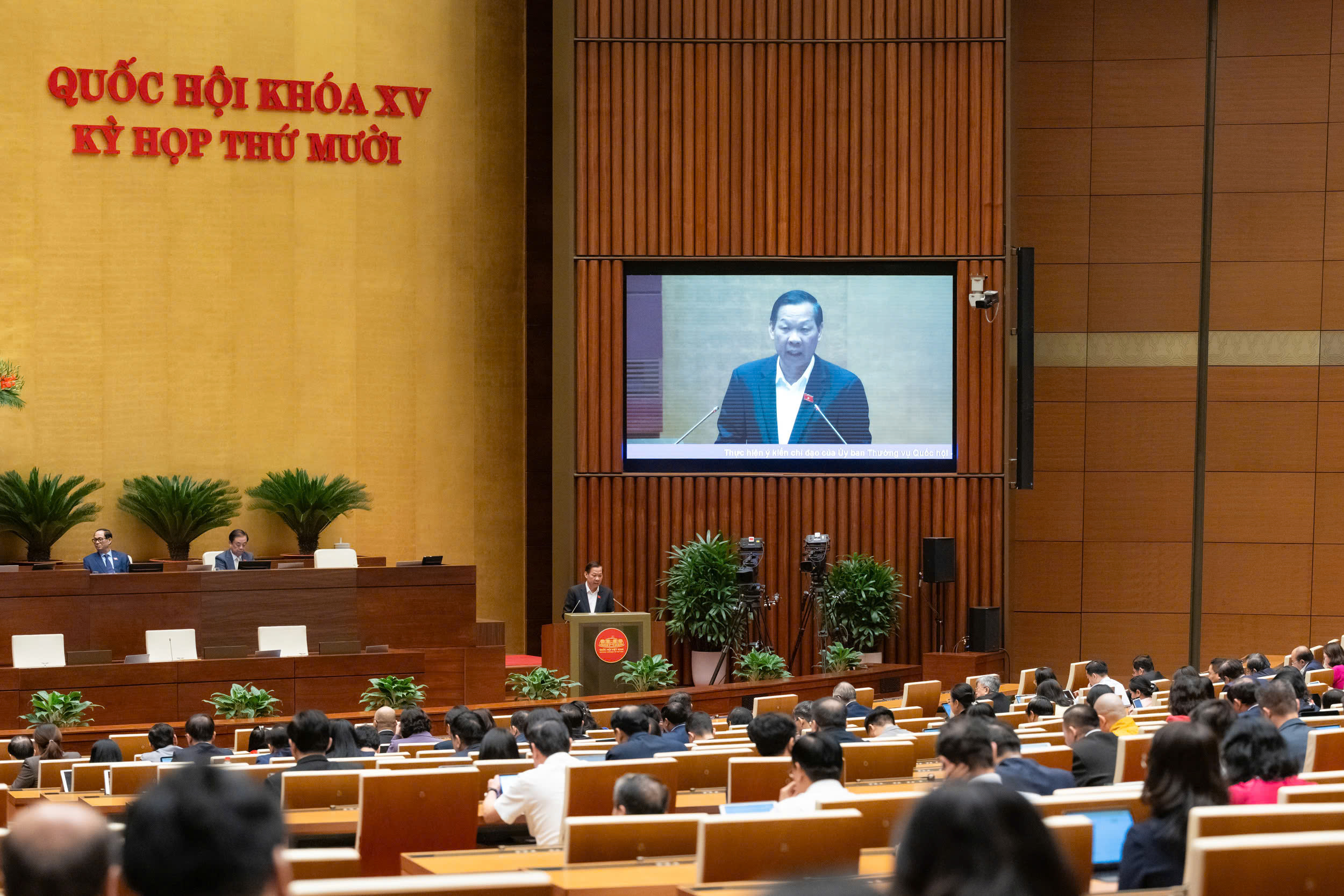 Ủy viên Ủy ban Thường vụ Link Trang Chủ PG88.Com Mới #2026&nbsp;Phan Văn Mãi trình bày Báo cáo tiếp thu, chỉnh lý và giải trình Pg88vn.top độc quyền mỗi ngày Luật Phục hồi, phá sản. Ảnh: Link Trang Chủ PG88.Com Mới #2026.
