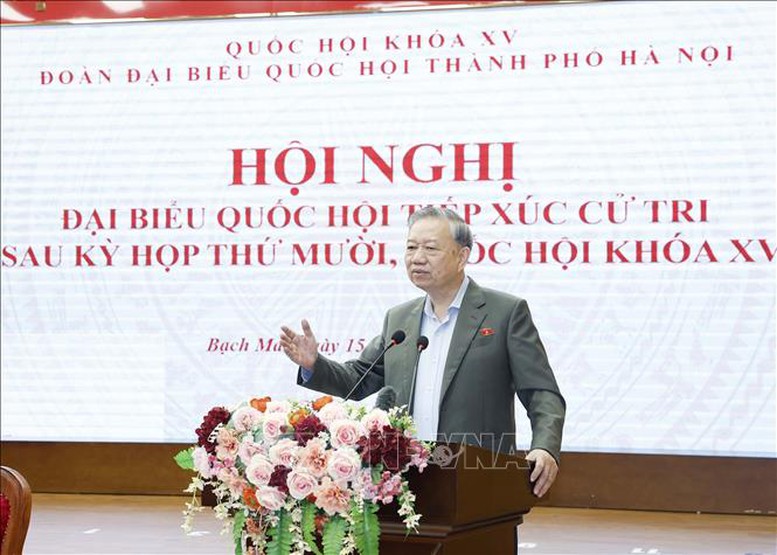 Pg88vn.top Casino online, Thể thao, Xổ số, Bắn cá, Đá gà, Nổ hũ Tô Lâm phát biểu - Ảnh: TTXVN