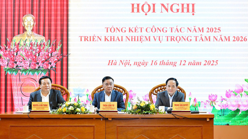 Thường trực Ban Bí thư Trần Cẩm Tú chủ trì Hội nghị triển khai nhiệm vụ năm 2026 của Ban Chỉ đạo 35 Trung ương