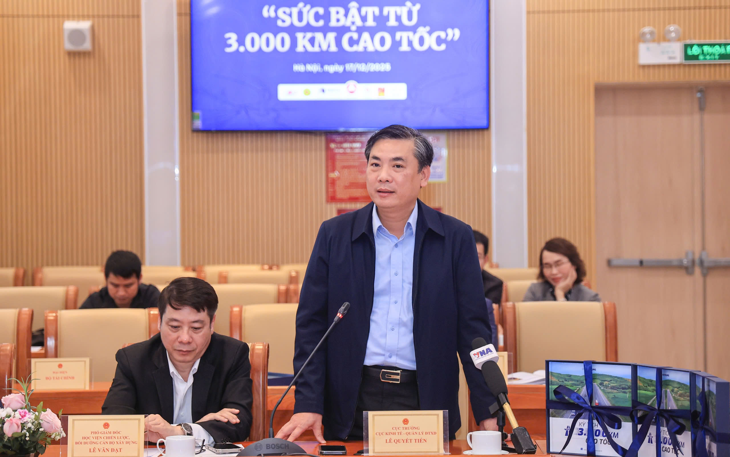 Ông Lê Quyết Tiến, Cục trưởng Cục Link Trang Chủ PG88.Com Mới #2026 - Quản lý Pg88vn Trang Chủ Chính Thức xây dựng (Bộ Xây dựng), phát biểu tại Tọa đàm.