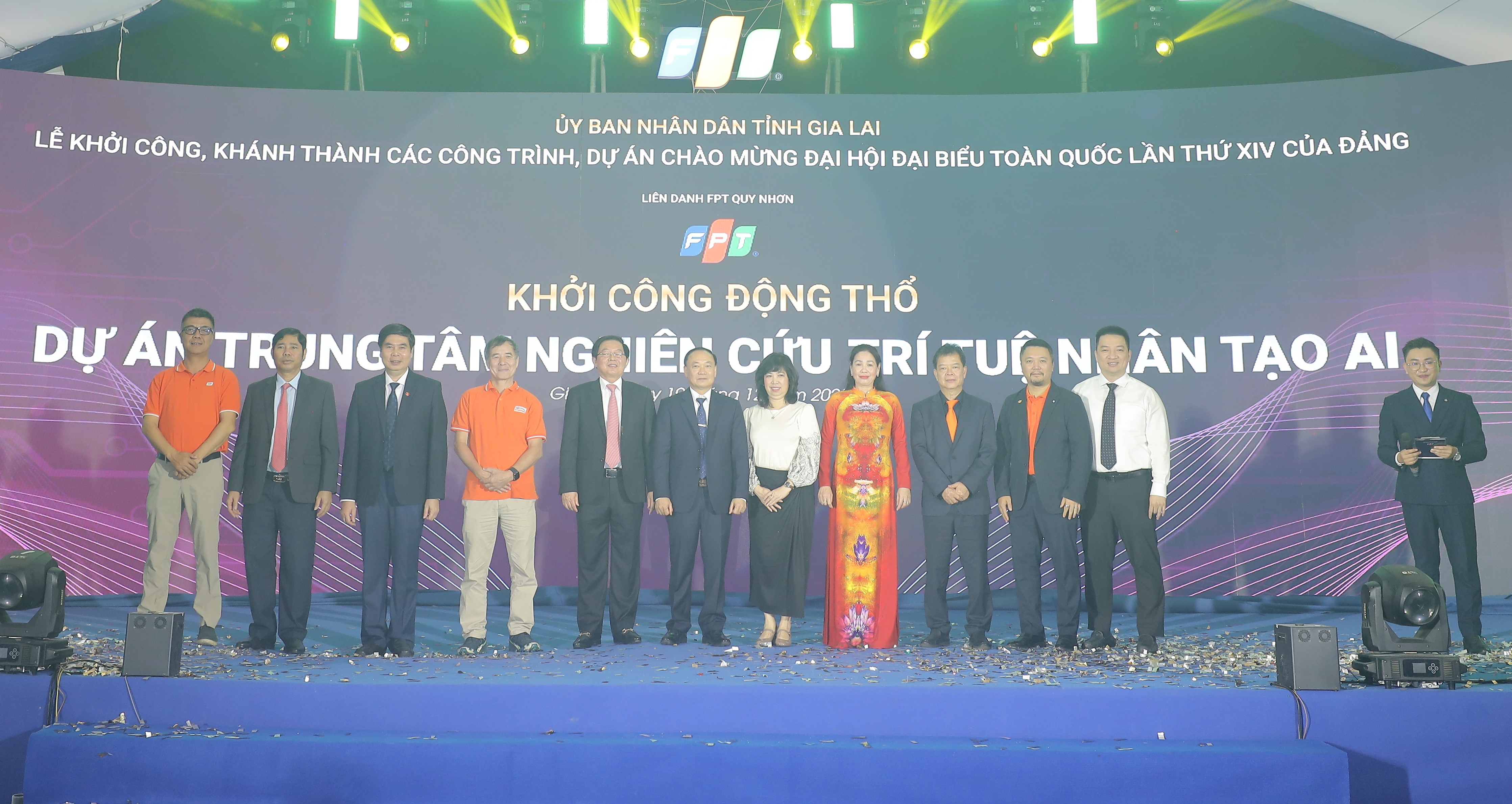 Lễ khởi công động thổ Pg88vn.top độc quyền mỗi ngày Trung tâm nghiên cứu Trí tuệ nhân tạo AI tại Gia Lai.