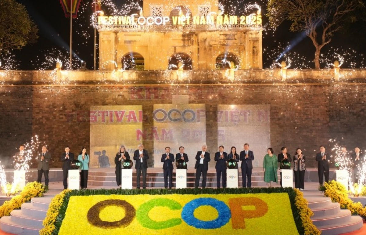 Khai mạc Festival OCOP Việt Nam 2025 vào tối 20/12.
