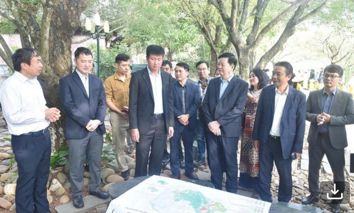 Kiểm tra công tác quy hoạch bảo quản Cố đô Hoa Lư
