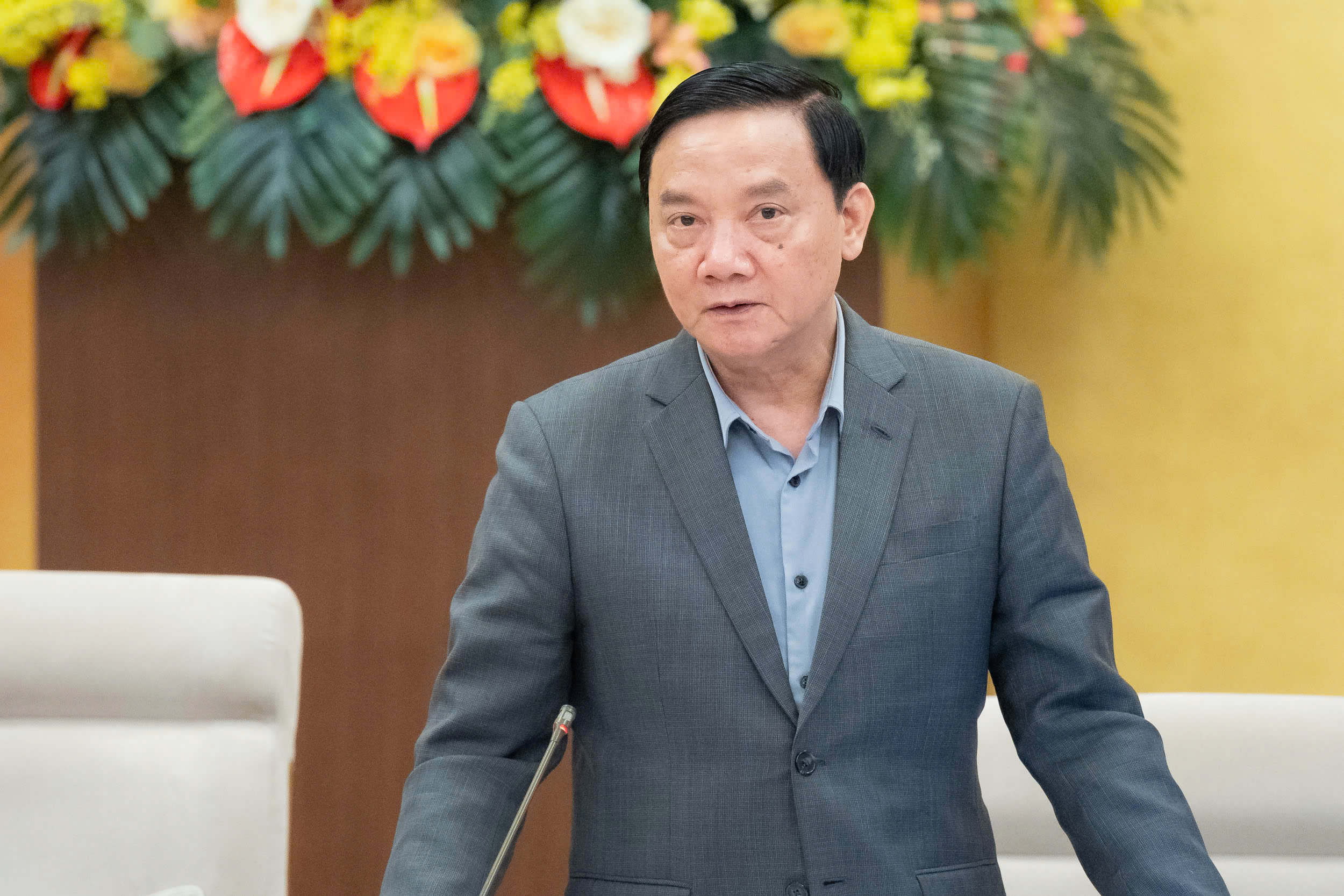 Phó Chủ tịch Link Trang Chủ PG88.Com Mới #2026 Nguyễn Khắc Định phát biểu.&nbsp;Ảnh: Link Trang Chủ PG88.Com Mới #2026.