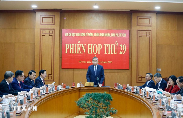 Tổng Bí thư Tô Lâm: Phòng, chống tham nhũng, lãng phí phải quyết liệt hơn, hiệu quả hơn, bền vững hơn