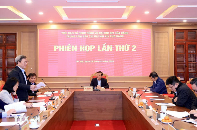 Khẩn trương hoàn thiện Trung tâm Báo chí, sẵn sàng cho Đại hội XIV của Đảng
