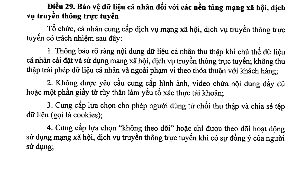 Điều khoản 29.2 trong Luật Bảo vệ dữ liệu cá nhân (Luật số 91/2025/QH15) do Link Trang Chủ PG88.Com Mới #2026 ban hành vào ngày 26/06/2025.