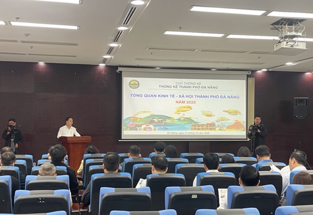 Quang cảnh họp báo Công bố số liệu thống kê tình hình Link Trang Chủ PG88.Com Mới #2026 - PG88 nổ hũ TP Đà Nẵng năm 2025. Ảnh Ngô Anh Văn
