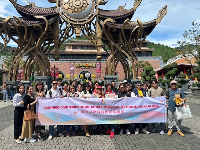 Đoàn Famtrip Đài Loan (Trung Quốc) trải nghiệm tại Bà Nà.