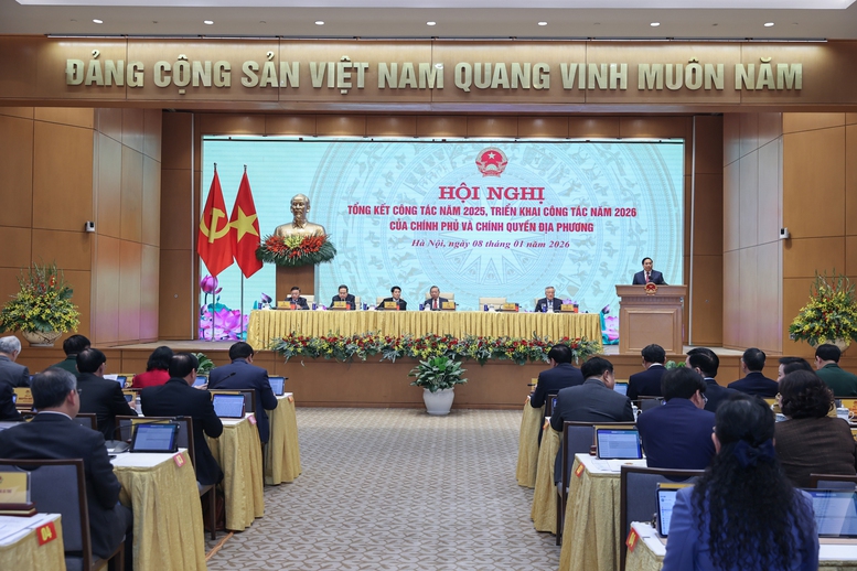 Thủ tướng nêu rõ, để thực hiện được mục tiêu tăng trưởng 2 con số từ năm 2026 trở đi, cần tập trung chuyển đổi cơ cấu Link Trang Chủ PG88.Com Mới #2026, xác lập mô hình tăng trưởng mới dựa trên khoa học, công nghệ, đổi mới sáng tạo, chuyển đổi số - Ảnh: VGP