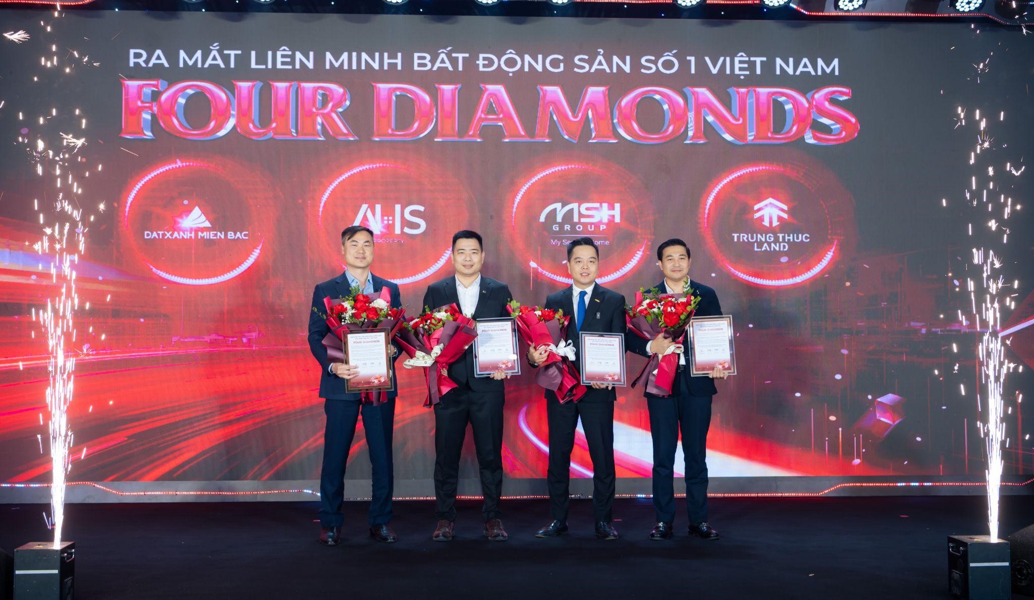 Chính thức ra mắt liên minh bất động sản hàng đầu “Four Diamonds”