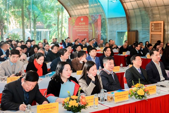 Đại biểu tham dự hội nghị.&nbsp;Ảnh: Mặt trận.
