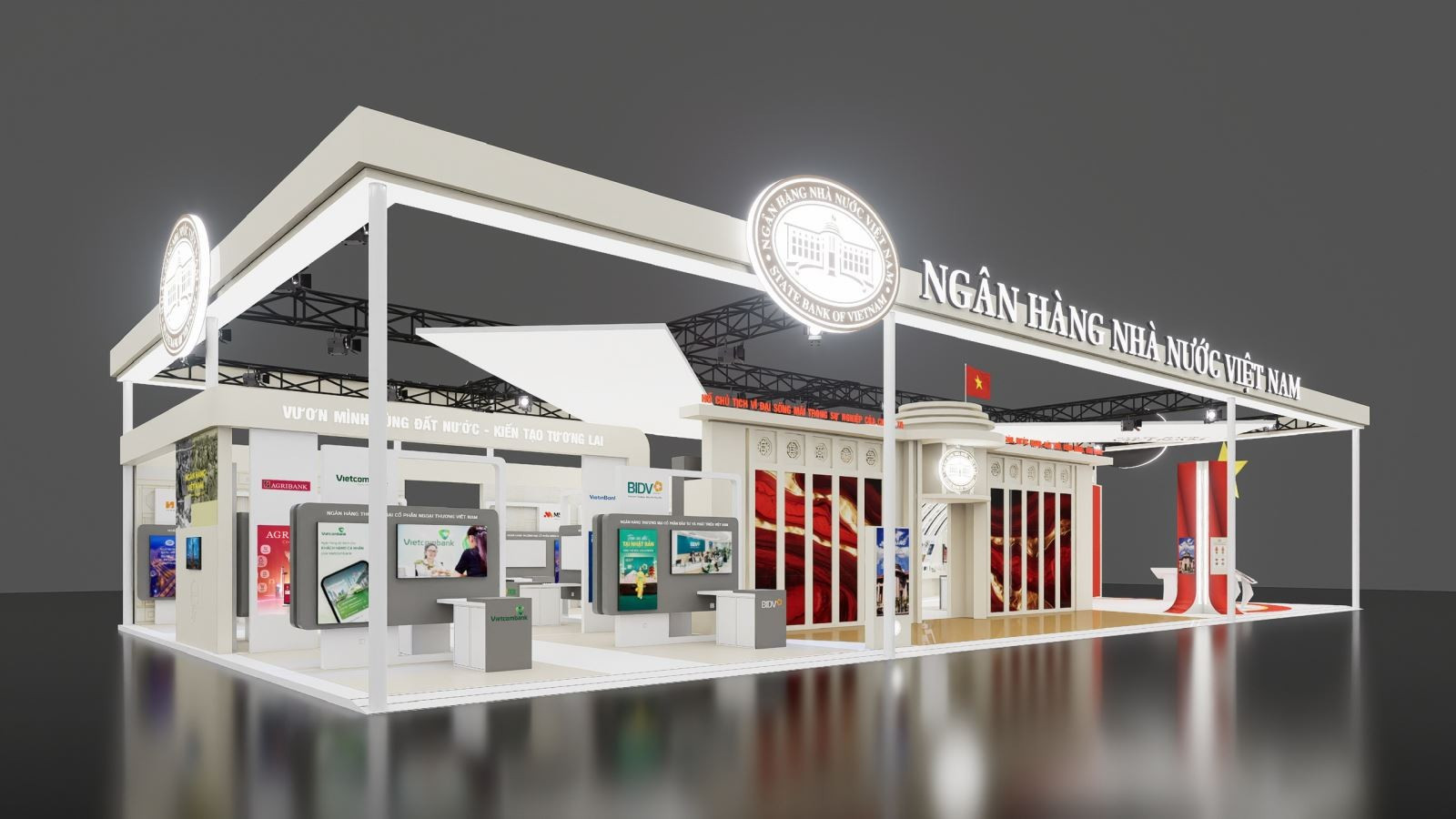 Gian trưng bày của ngành Pg88 com chính chủ tại Triển lãm thành tựu Đất nước “80 năm Hành trình Độc lập - Tự do - Hạnh phúc”.