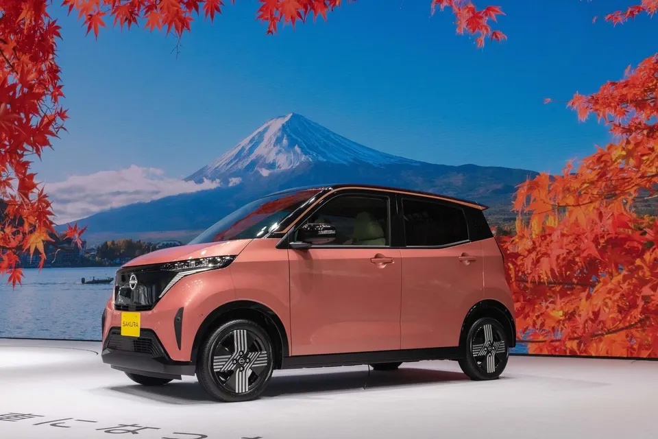 <i>Xe Kei Nissan Sakura. Ảnh: Getty Images.</i>