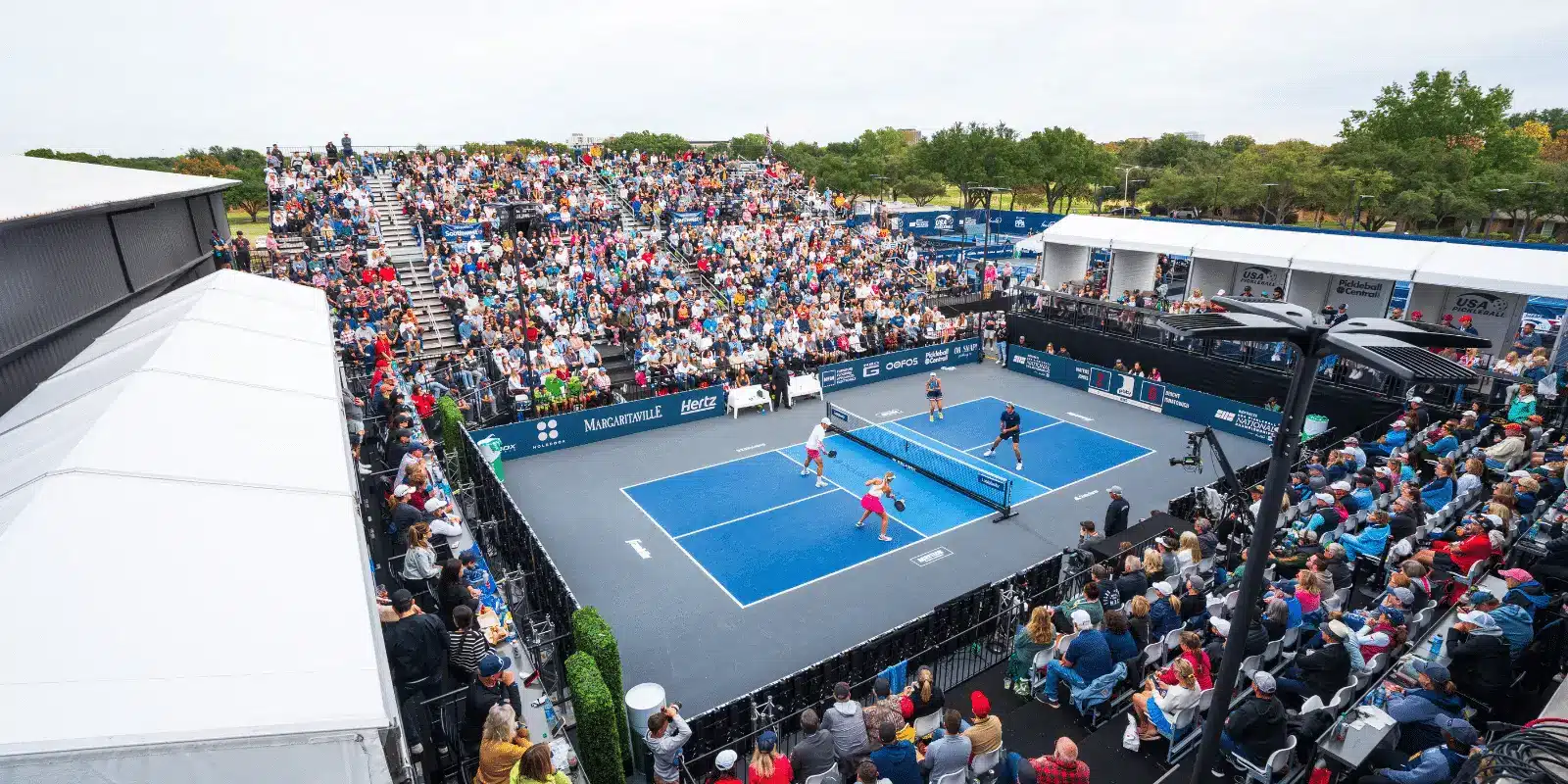 Tại Hoa Kỳ số người chơi pickleball tăng đều qua từng năm.