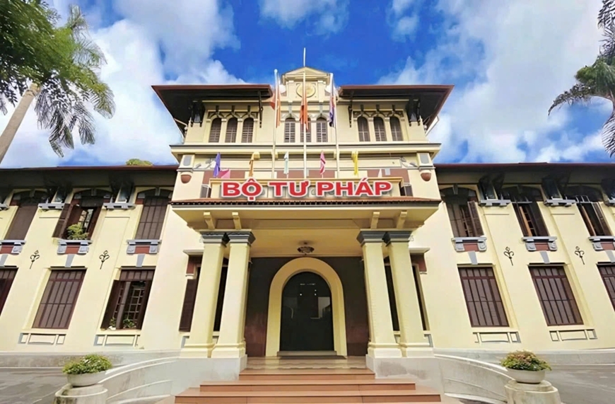 Trụ sở Bộ Tư pháp. Ảnh: Báo Quân đội nhân dân.
